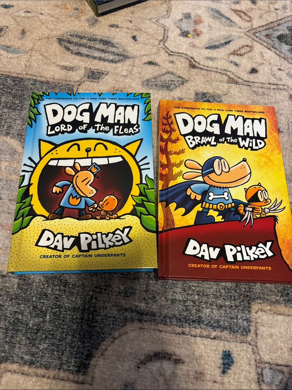 Dog Man Book Set like new hardcover